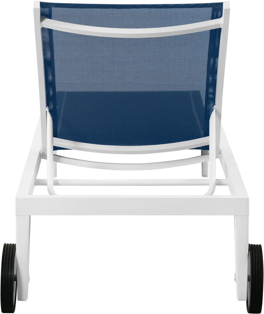 Nizuc - Outdoor Patio Chaise Lounge Chair - Navy