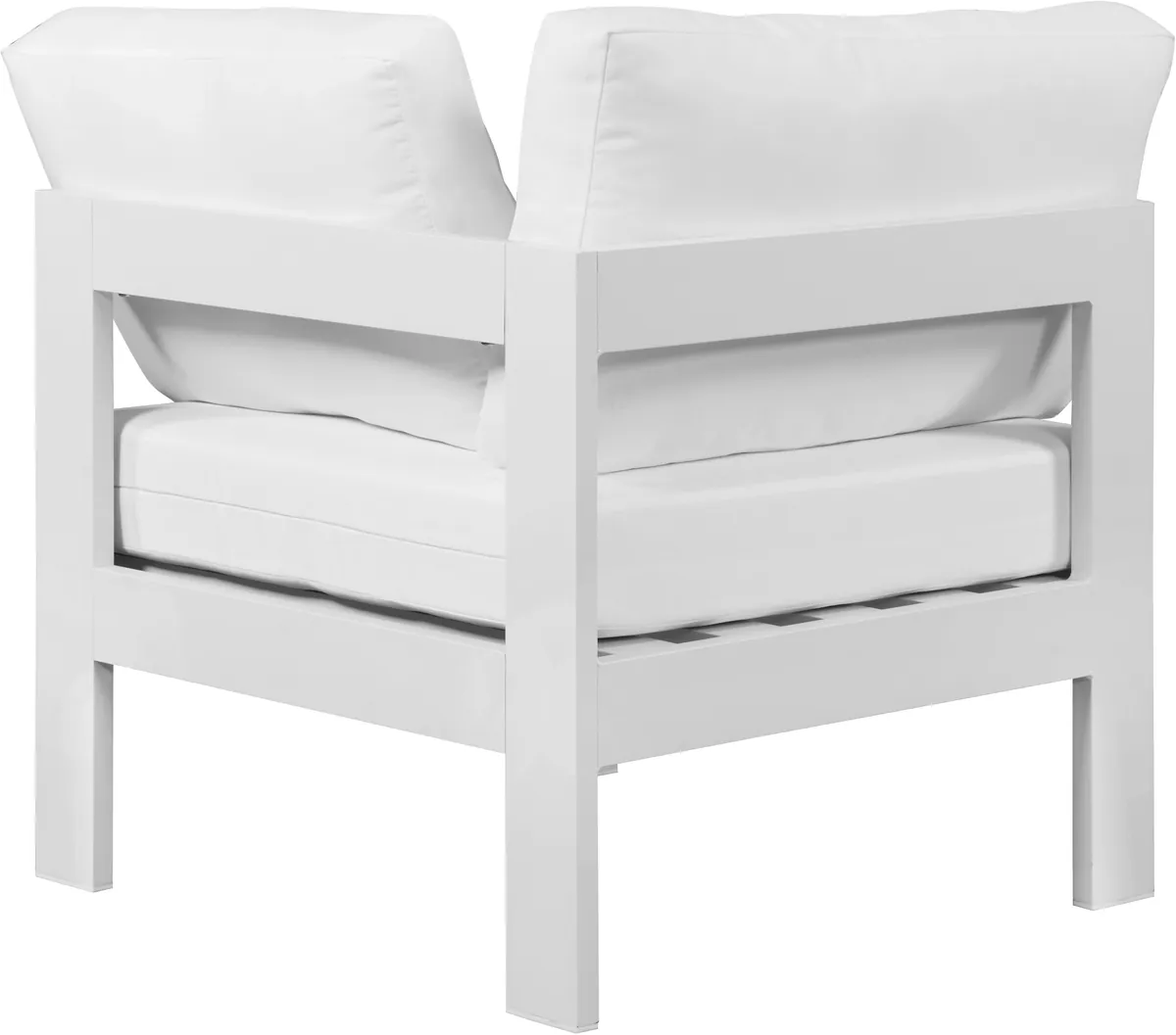 Nizuc - Outdoor Patio Corner Chair - White