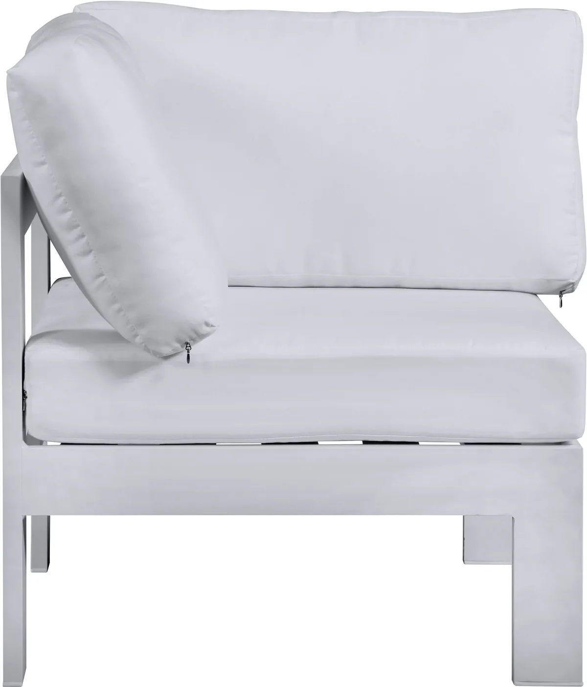 Nizuc - Outdoor Patio Corner Chair - White