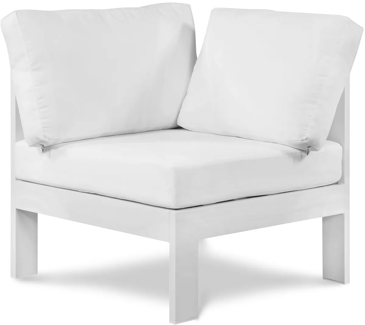 Nizuc - Outdoor Patio Corner Chair - White