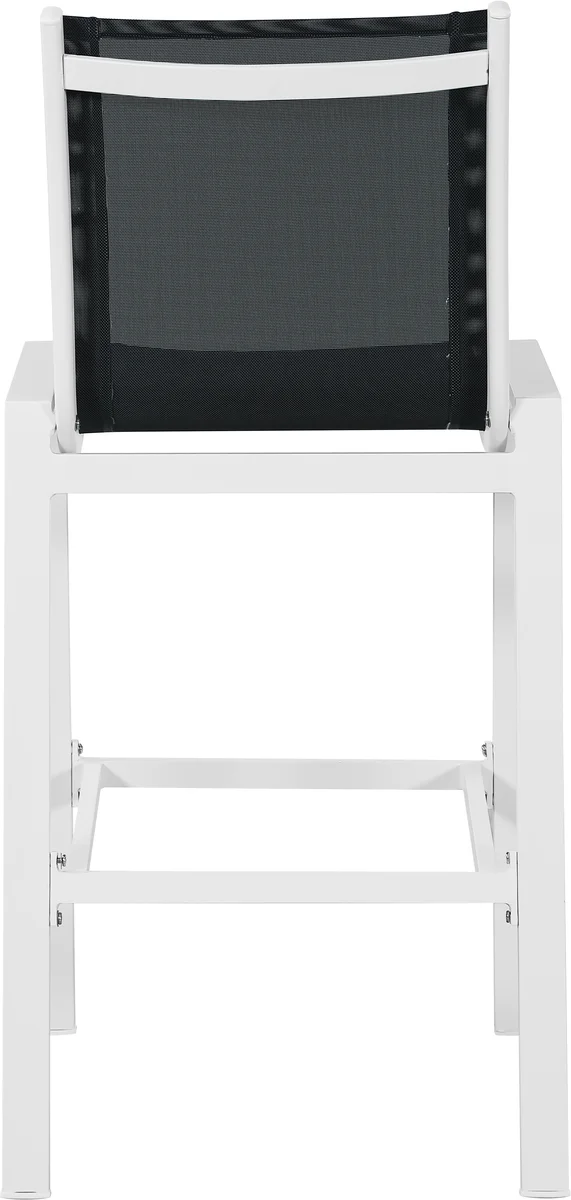 Nizuc - Outdoor Patio Barstool (Set of 2) - Black