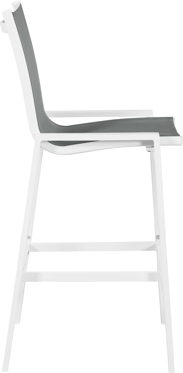 Nizuc - Outdoor Patio Barstool (Set of 2) - Gray