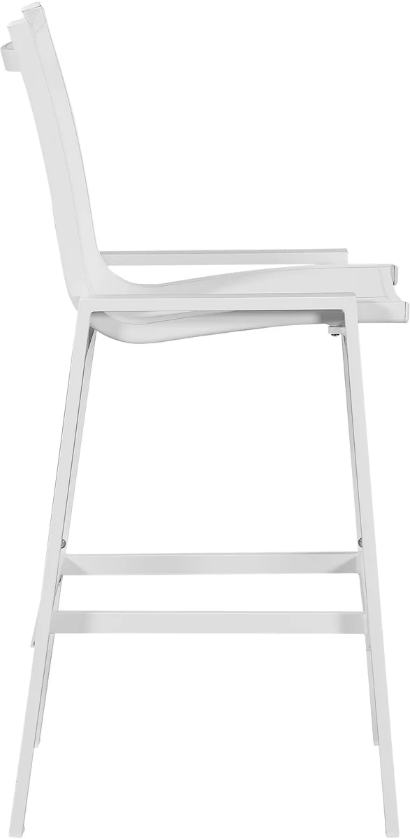 Nizuc - Outdoor Patio Barstool (Set of 2) - White