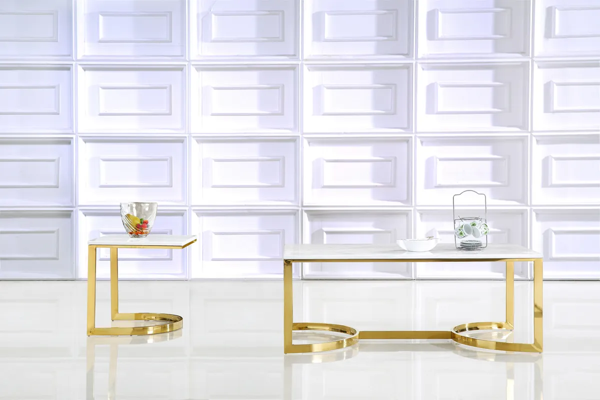 London - Coffee Table - Gold - View 2