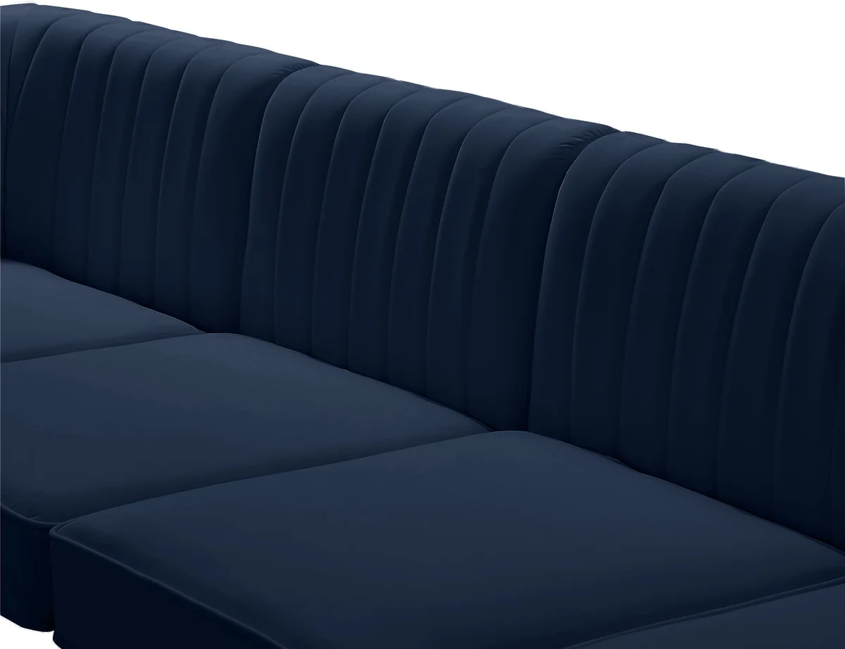 Alina - 3 Piece Modular Sectional - Navy