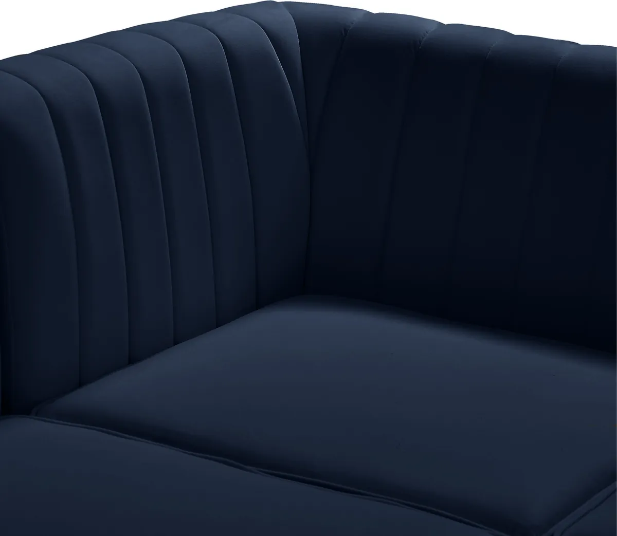 Alina - 8 Piece Modular U-Shaped Sectional - Navy