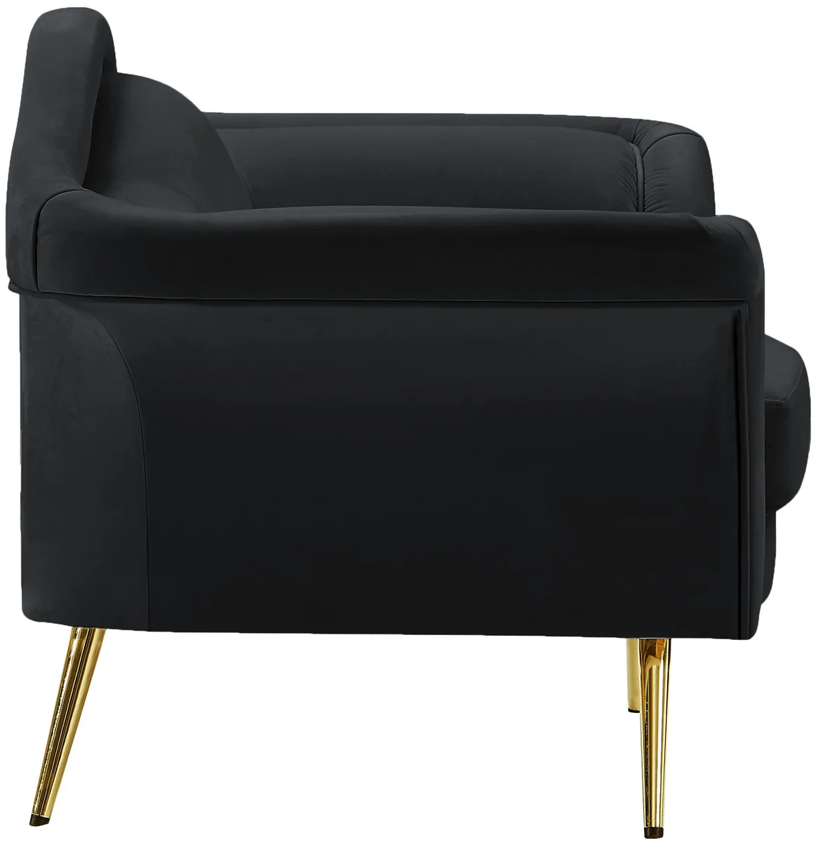 Lips - Chair - Black
