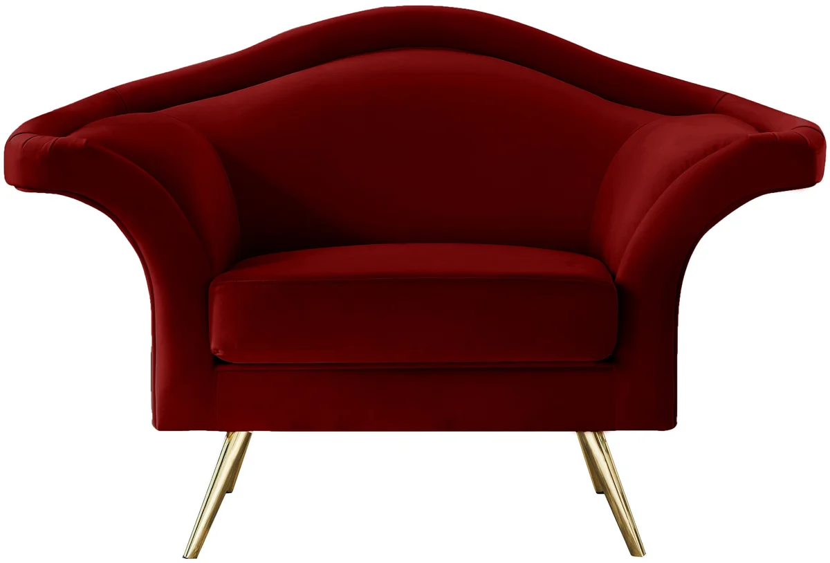 Lips - Chair - Red