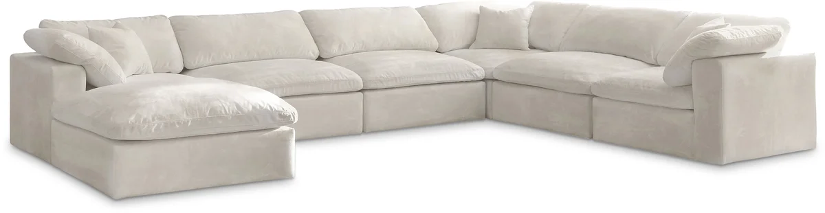 Cozy - 7 Piece Modular Sectional - Beige
