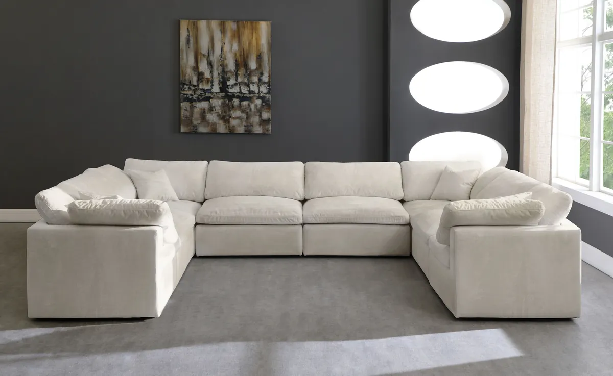 Cozy - 8 Piece Modular Sectional - Beige