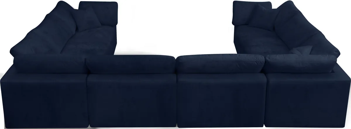 Cozy - 8 piece Modular Sectional - Navy