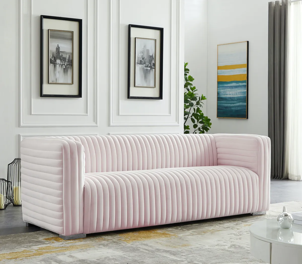 Ravish - Sofa - Pink