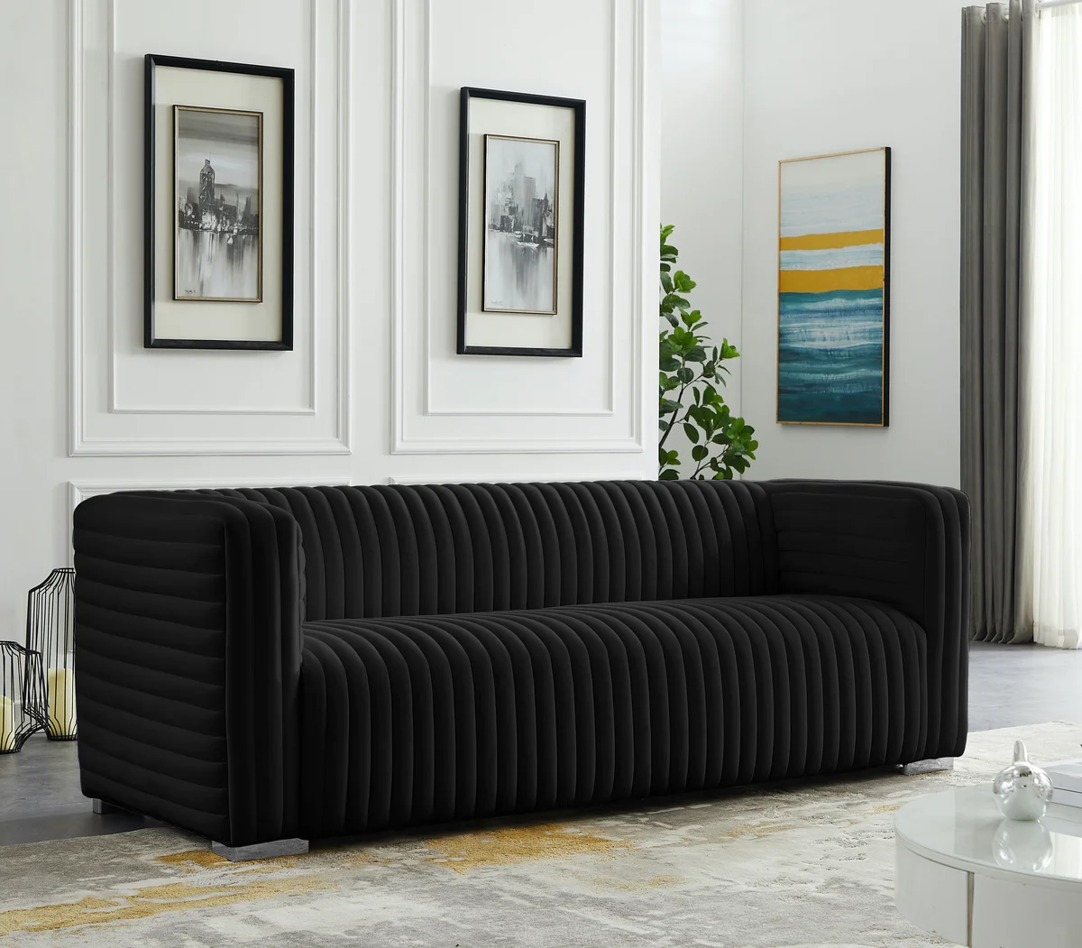 Ravish - Sofa - Black