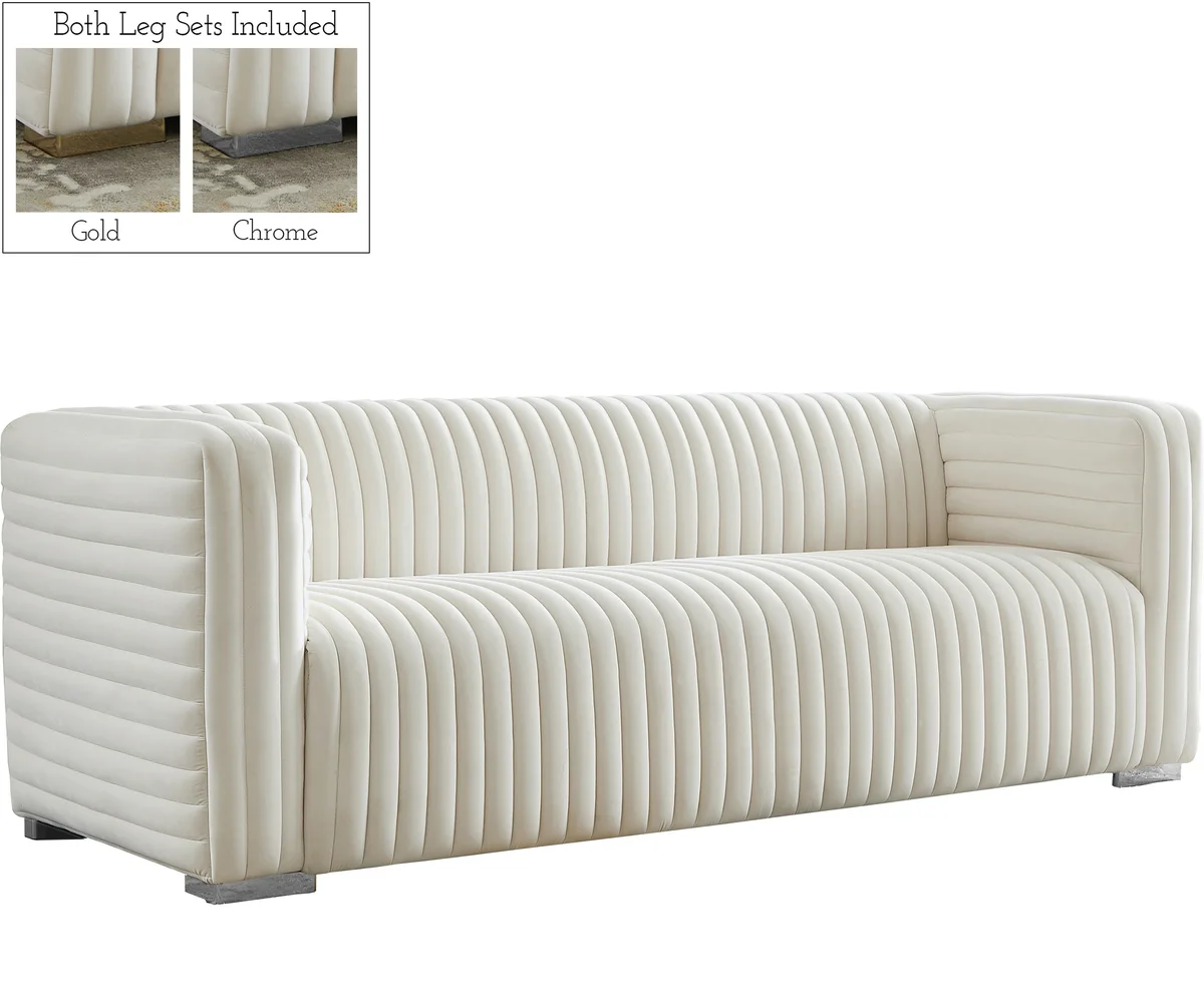 Ravish - Sofa - Cream - View 2