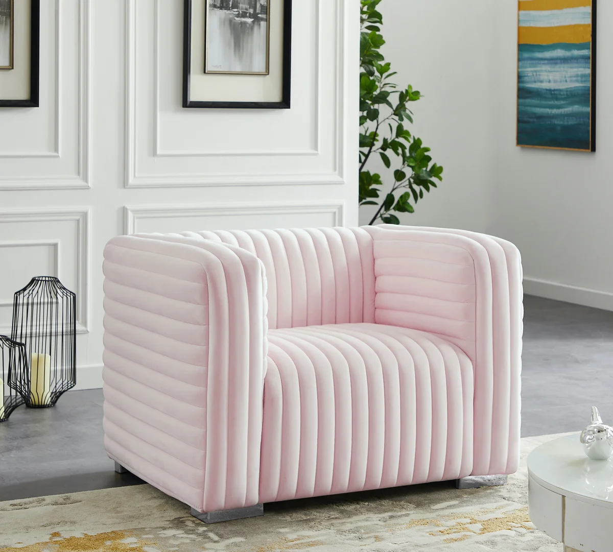 Ravish - Chair - Pink