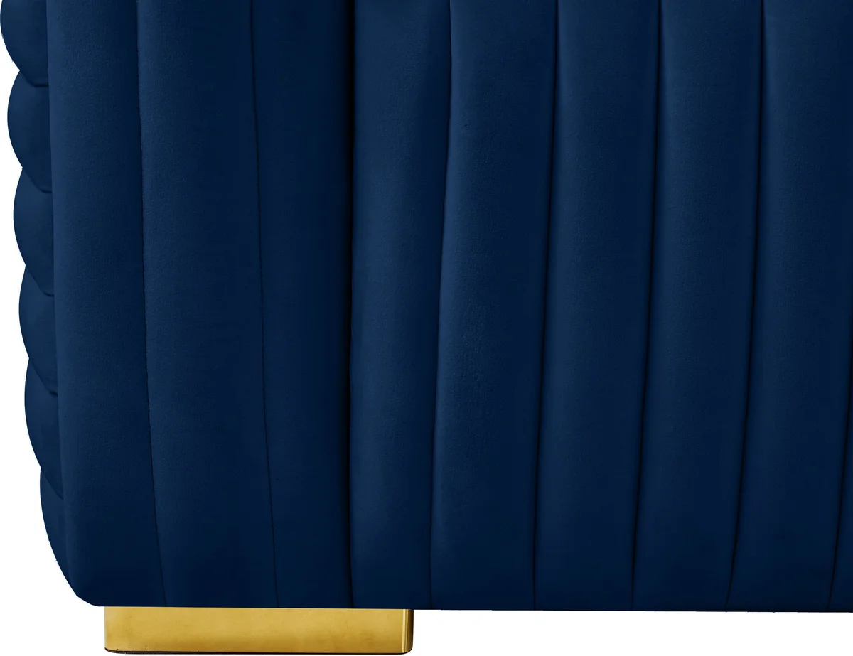 Ravish - Chair - Navy