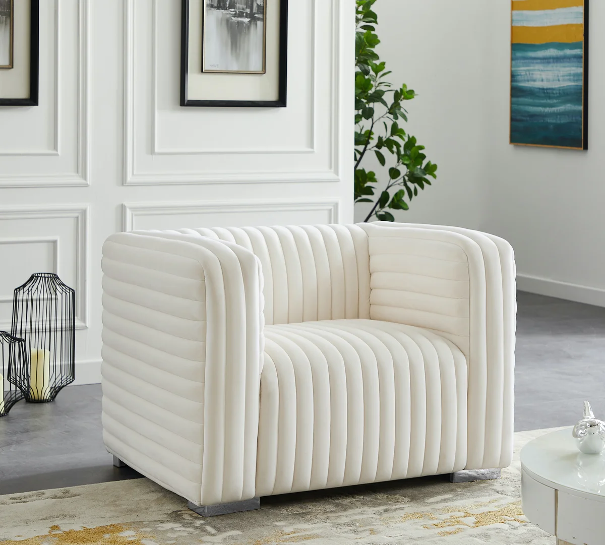 Ravish - Chair - Cream