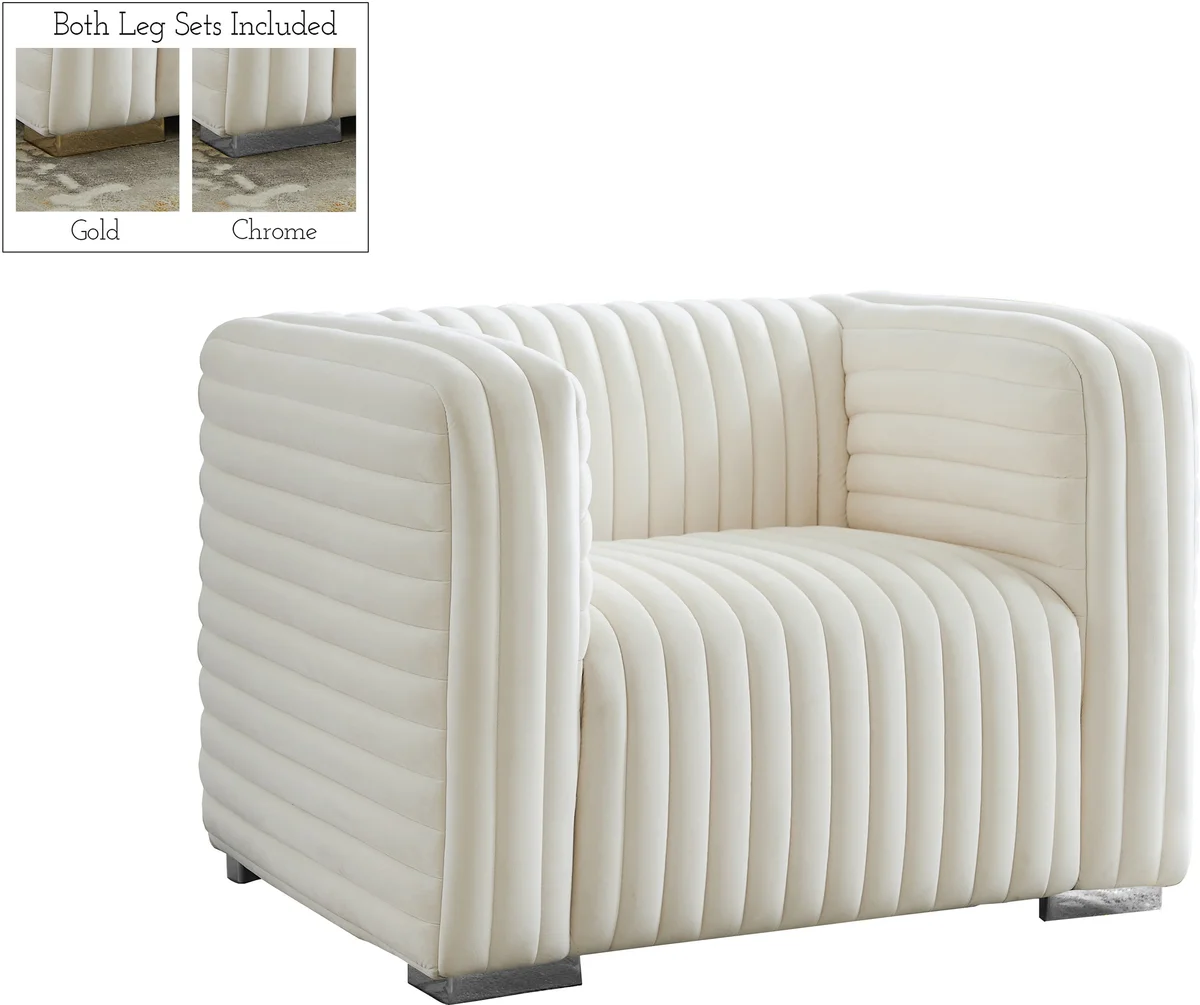 Ravish - Chair - Cream - View 2