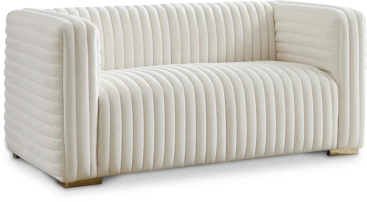Ravish - Loveseat - Cream