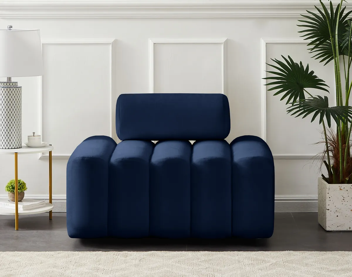 Melody - Chair - Navy - View 2