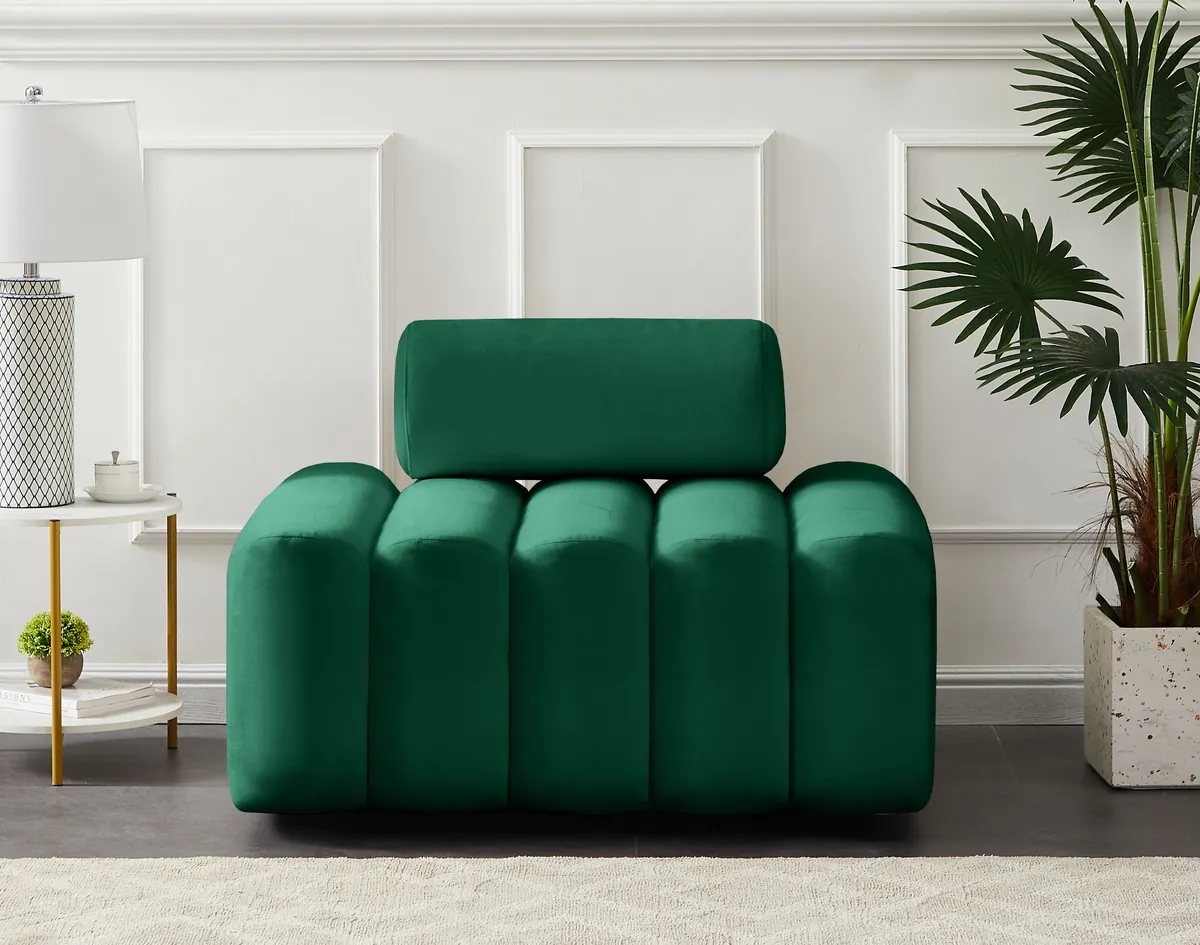 Melody - Chair - Green - View 2