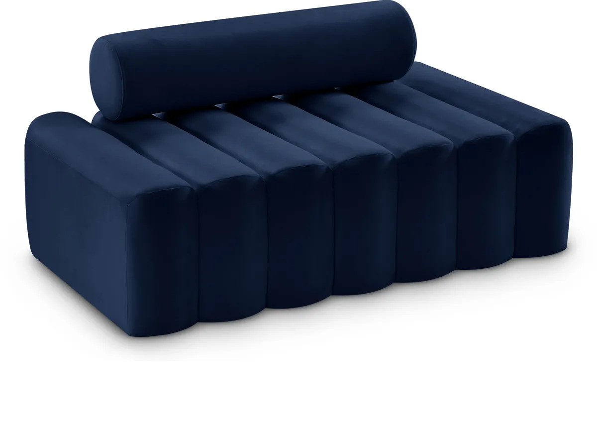 Melody - Loveseat - Navy