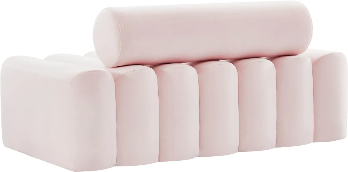 Melody - Loveseat - Pink