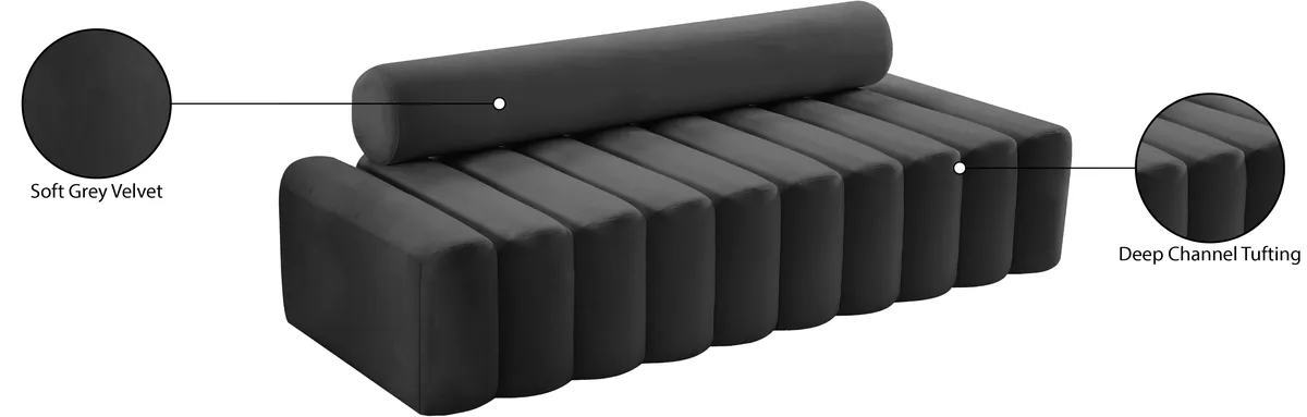 Melody - Sofa - Gray