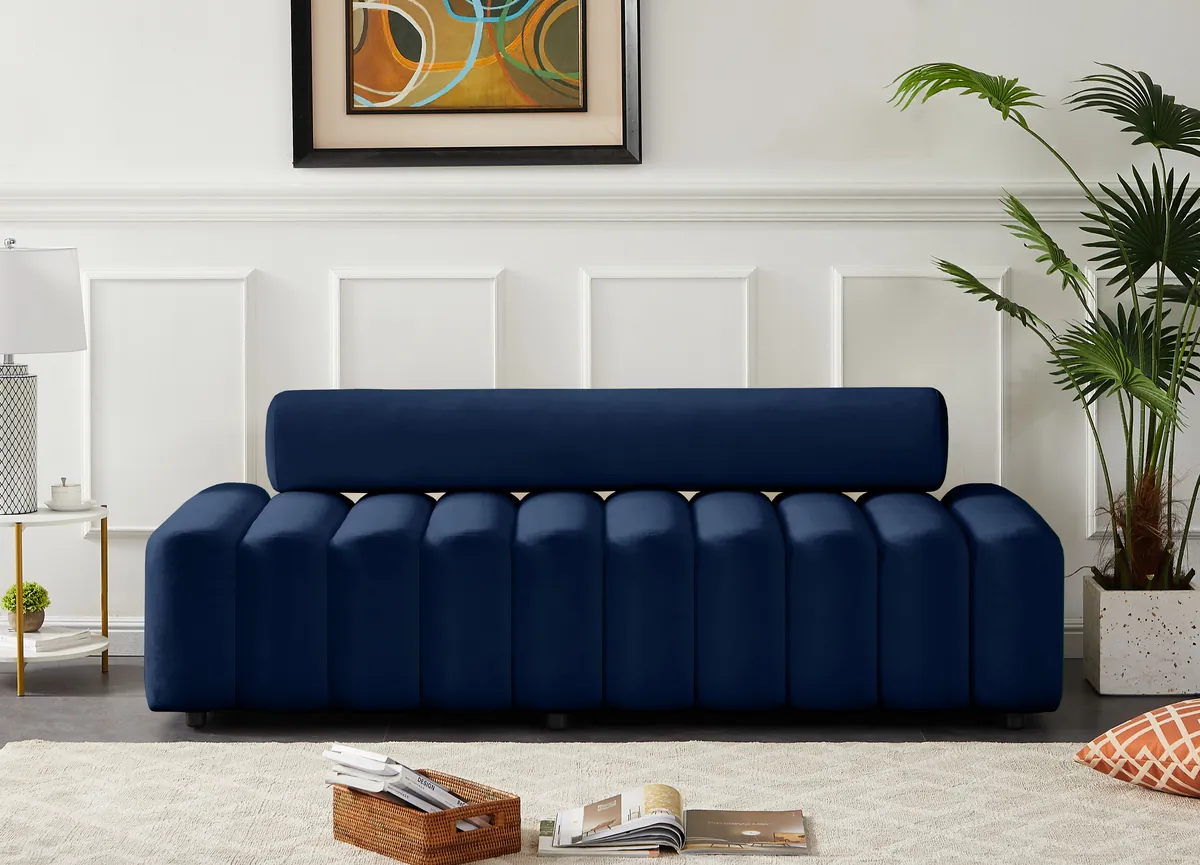 Melody - Sofa - Navy - View 2