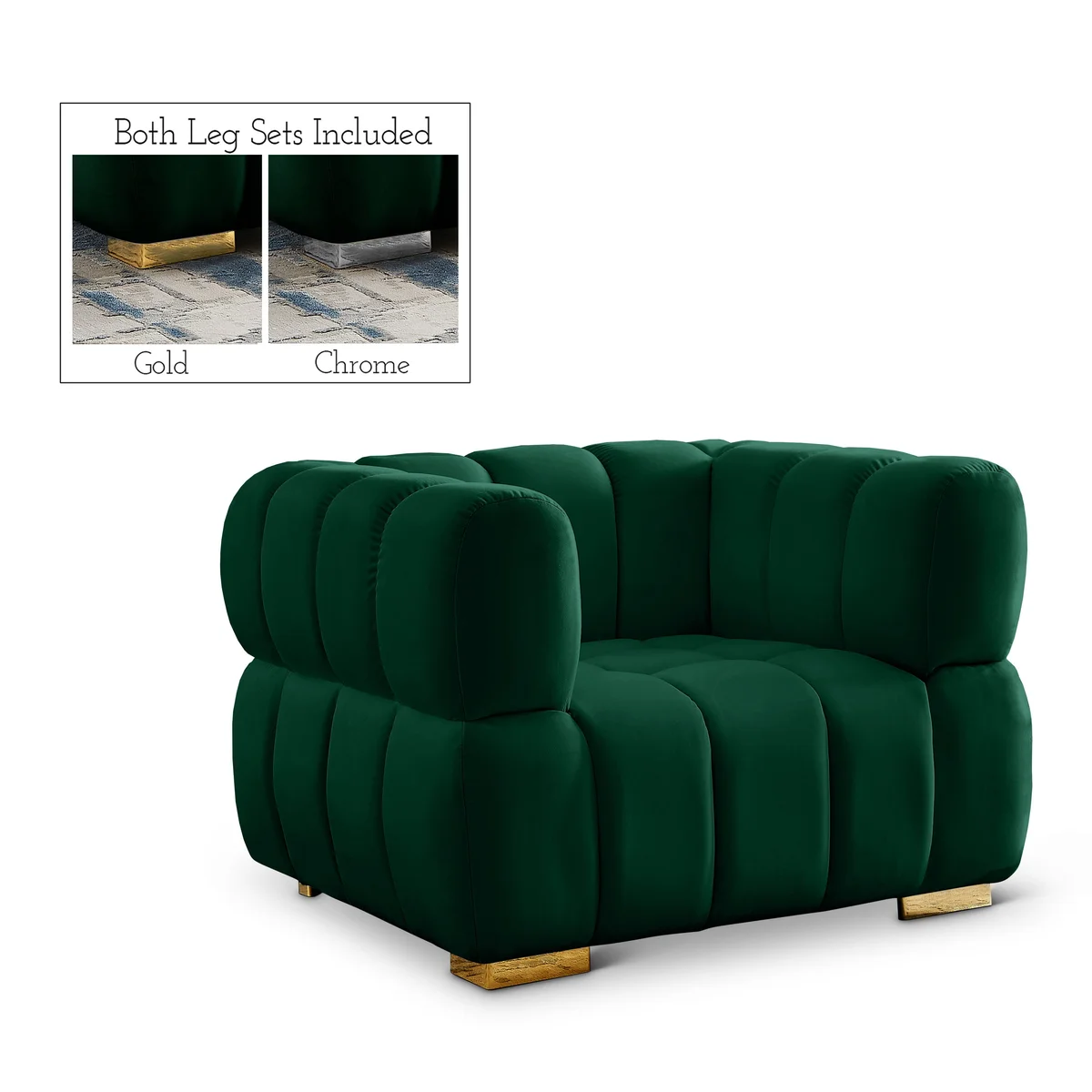 Gwen - Chair - Green