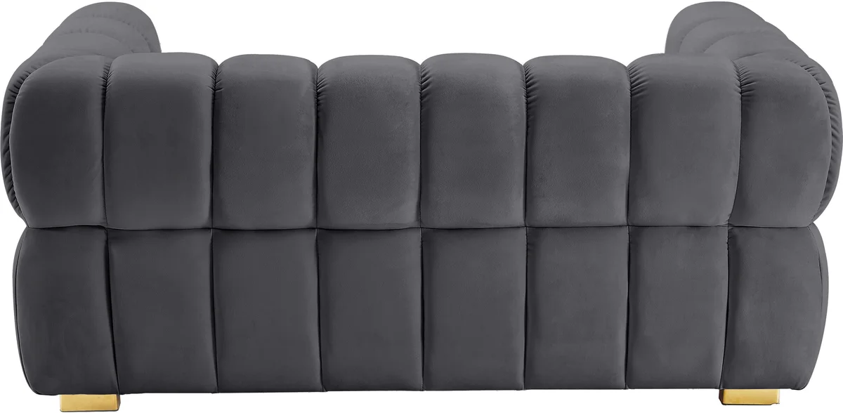 Gwen - Loveseat - Gray