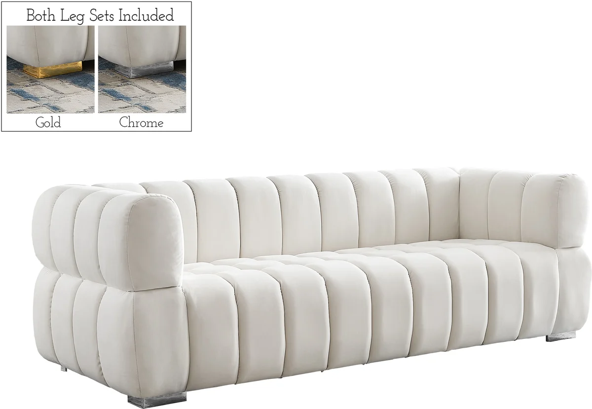 Gwen - Sofa - Cream - View 2