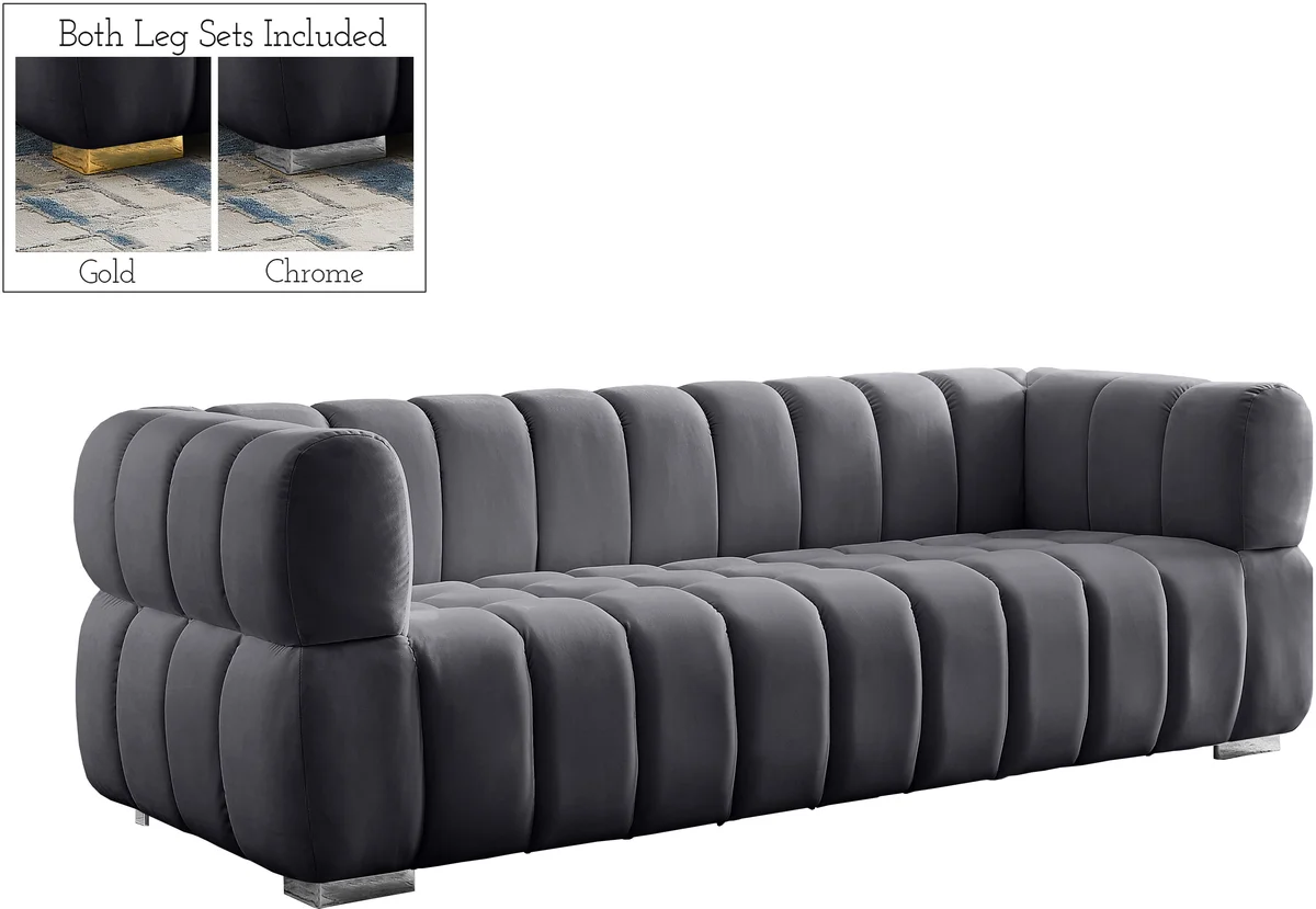 Gwen - Sofa - Gray - View 2