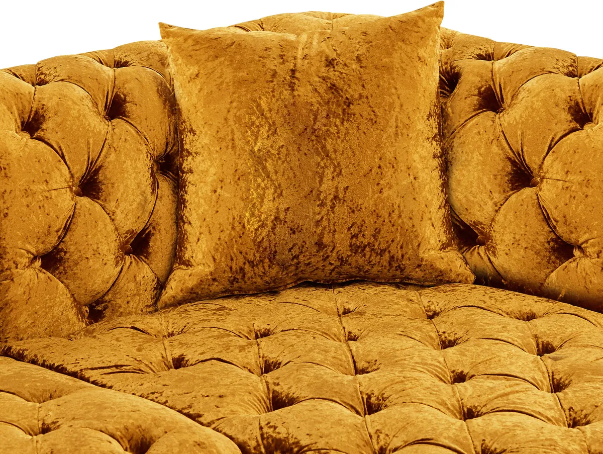 Coco - 3 Piece Sectional - Gold