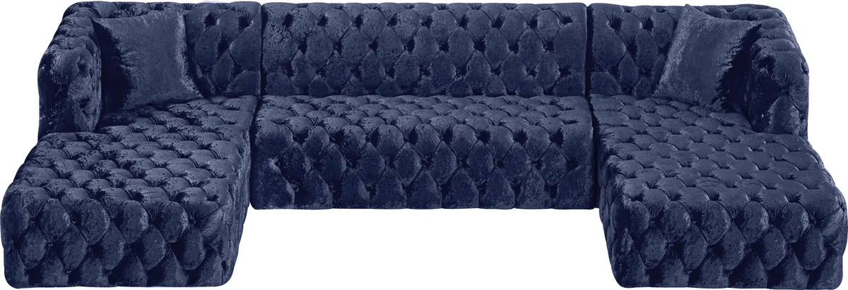 Coco - 3 Piece Sectional - Navy