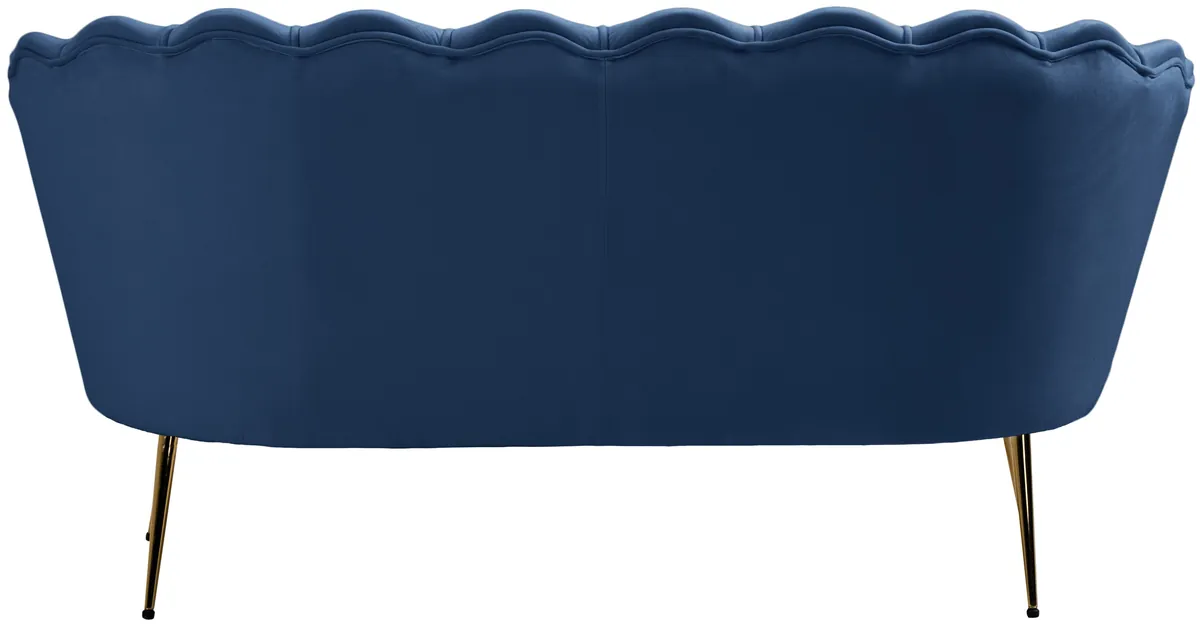 Gardenia - Loveseat - Navy