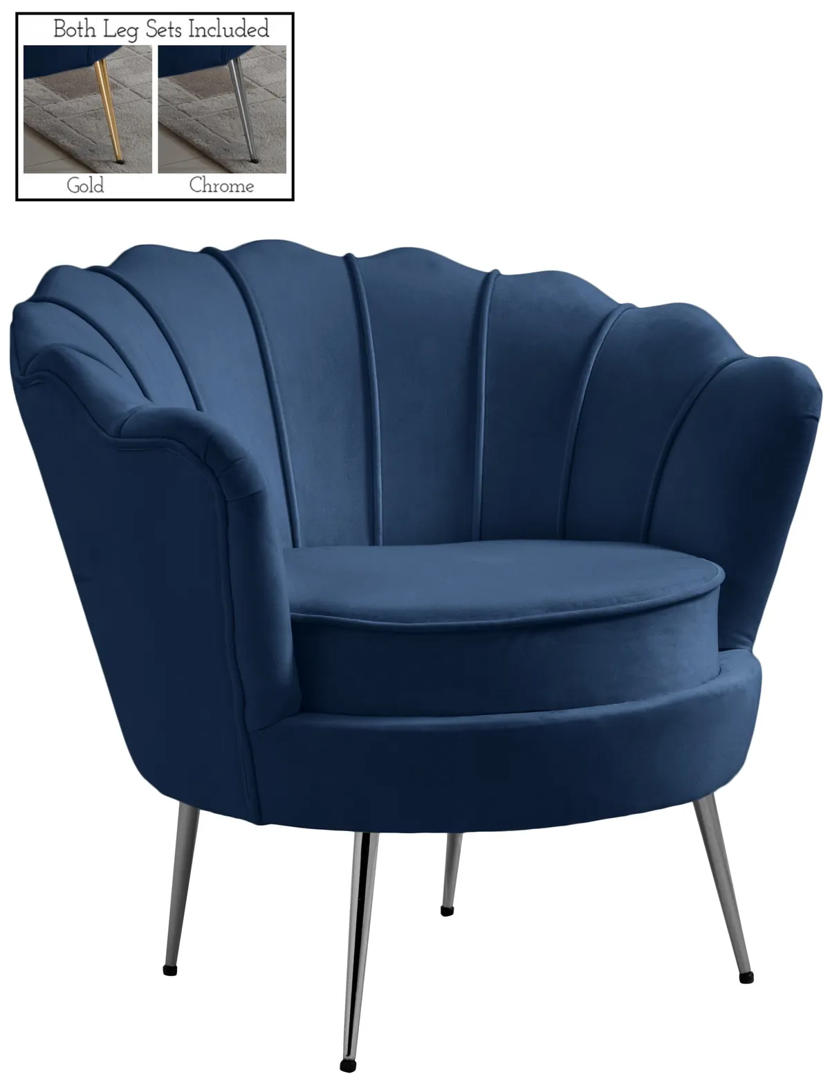 Gardenia - Chair - Navy