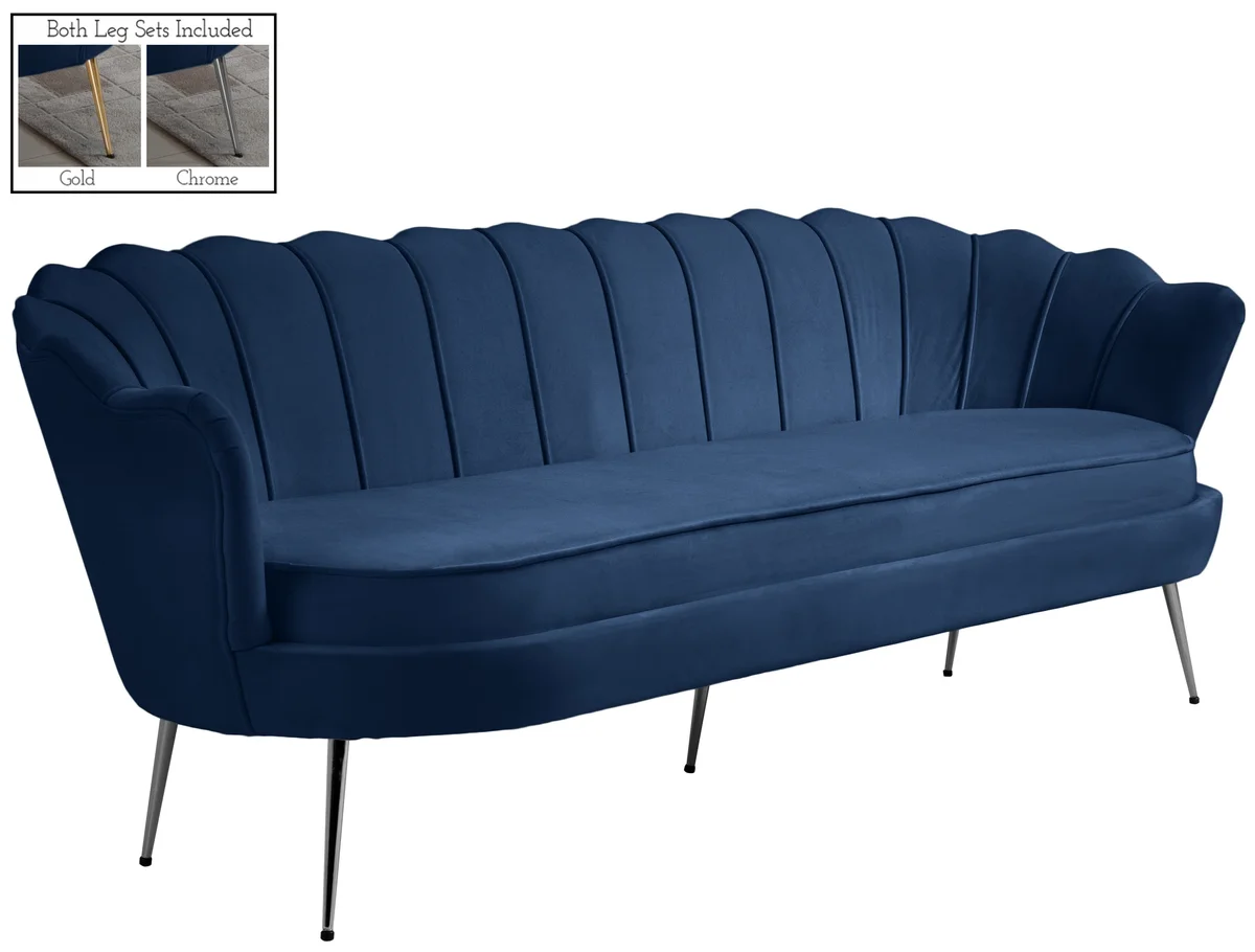 Gardenia - Sofa - Navy - View 2