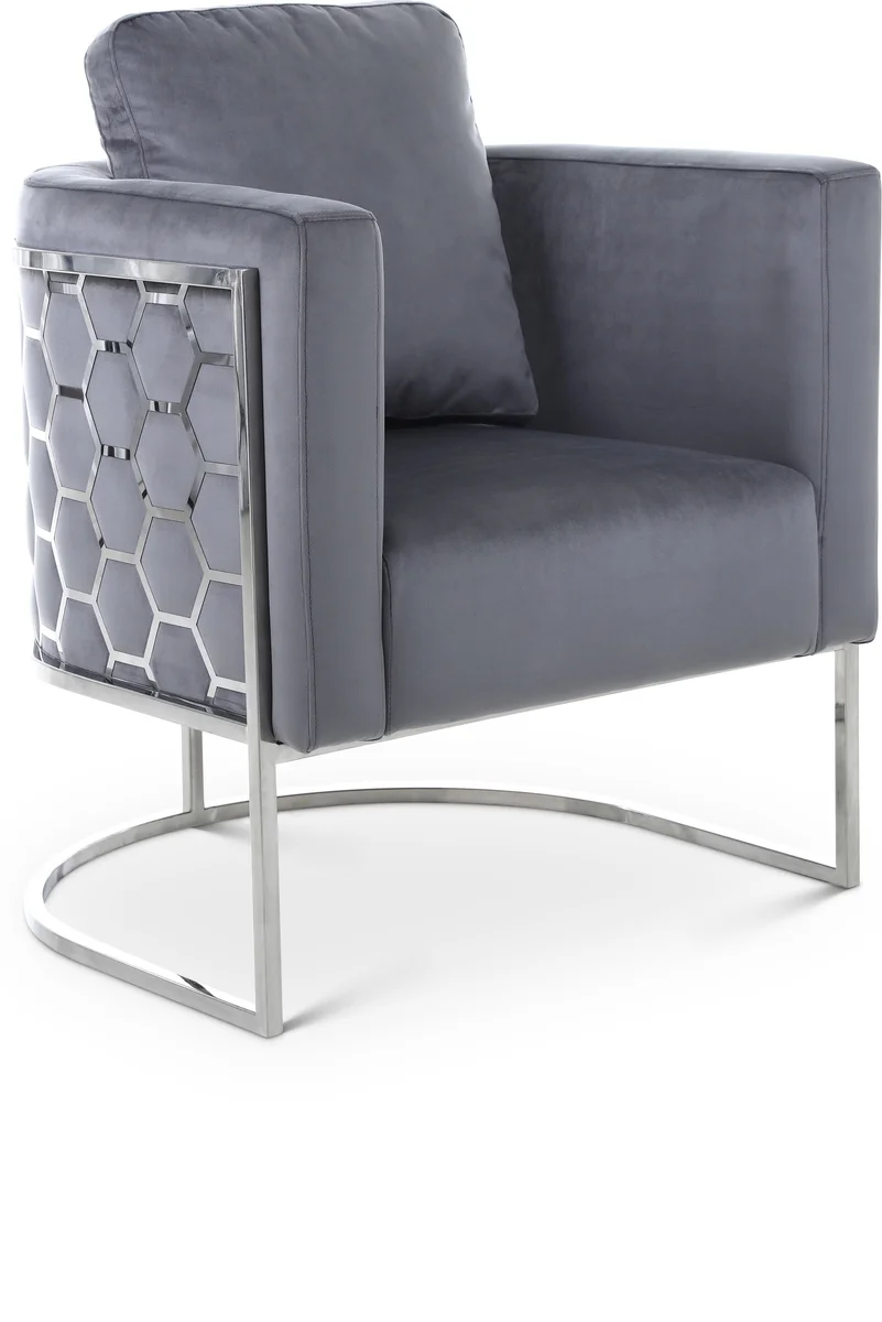 Casa - Chair - Gray - Fabric