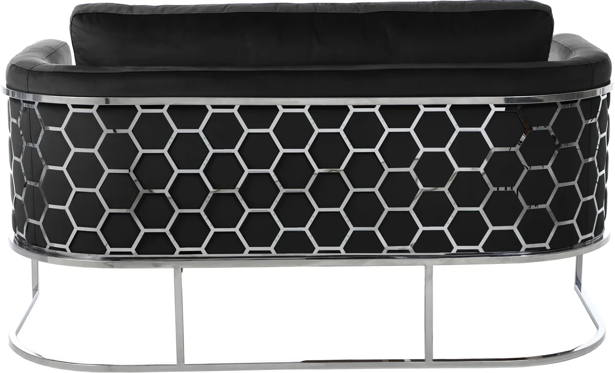 Casa - Loveseat - Black