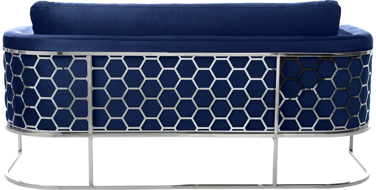 Casa - Sofa - Navy - Fabric
