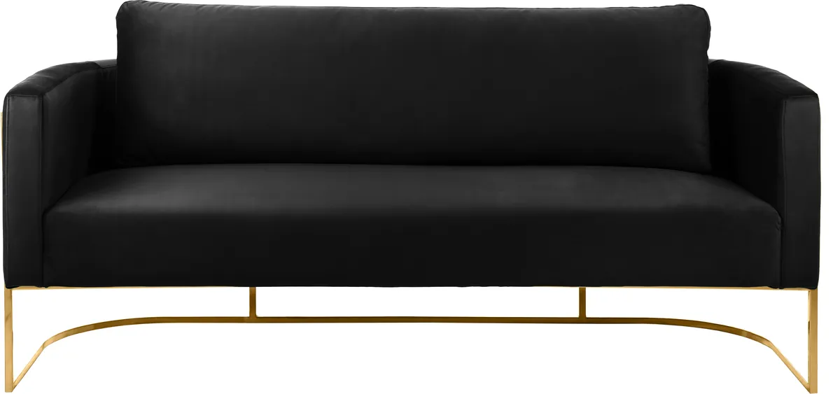 Casa - Sofa - Black - Fabric