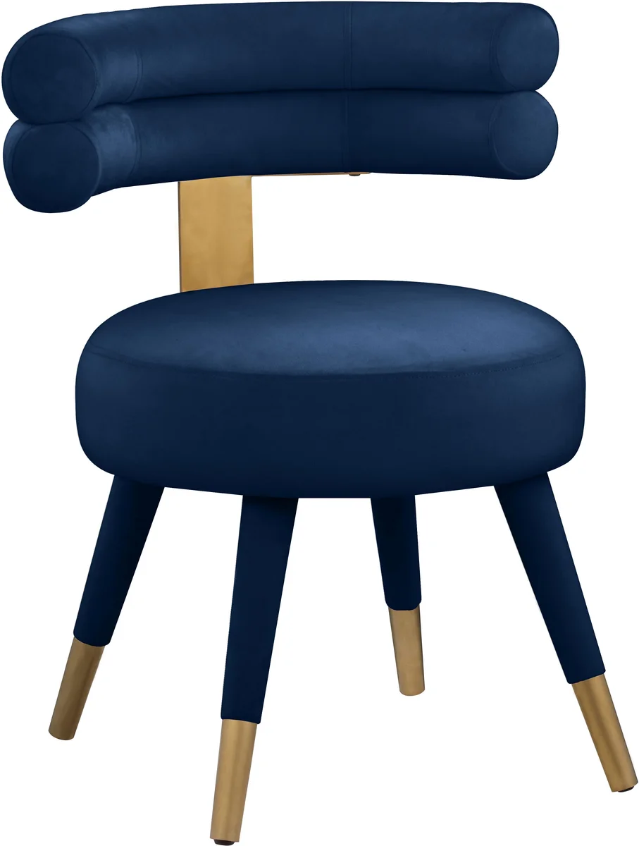 Fitzroy - Dining Chair (Set of 2) - Navy