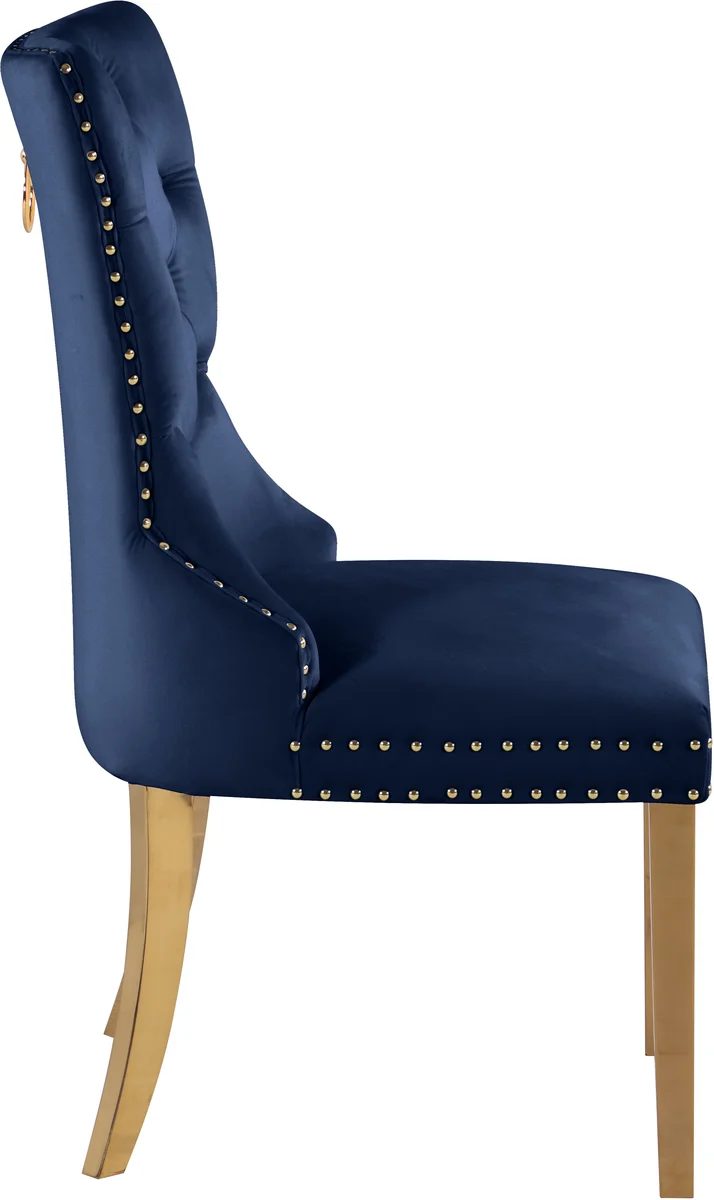 Carmen - Dining Chair (Set of 2) - Navy