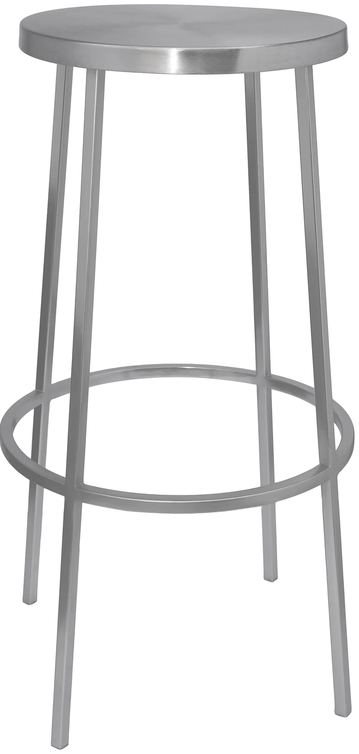 Tyson - Bar Stool - Silver