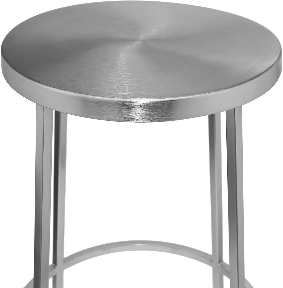 Tyson - Bar Stool - Silver