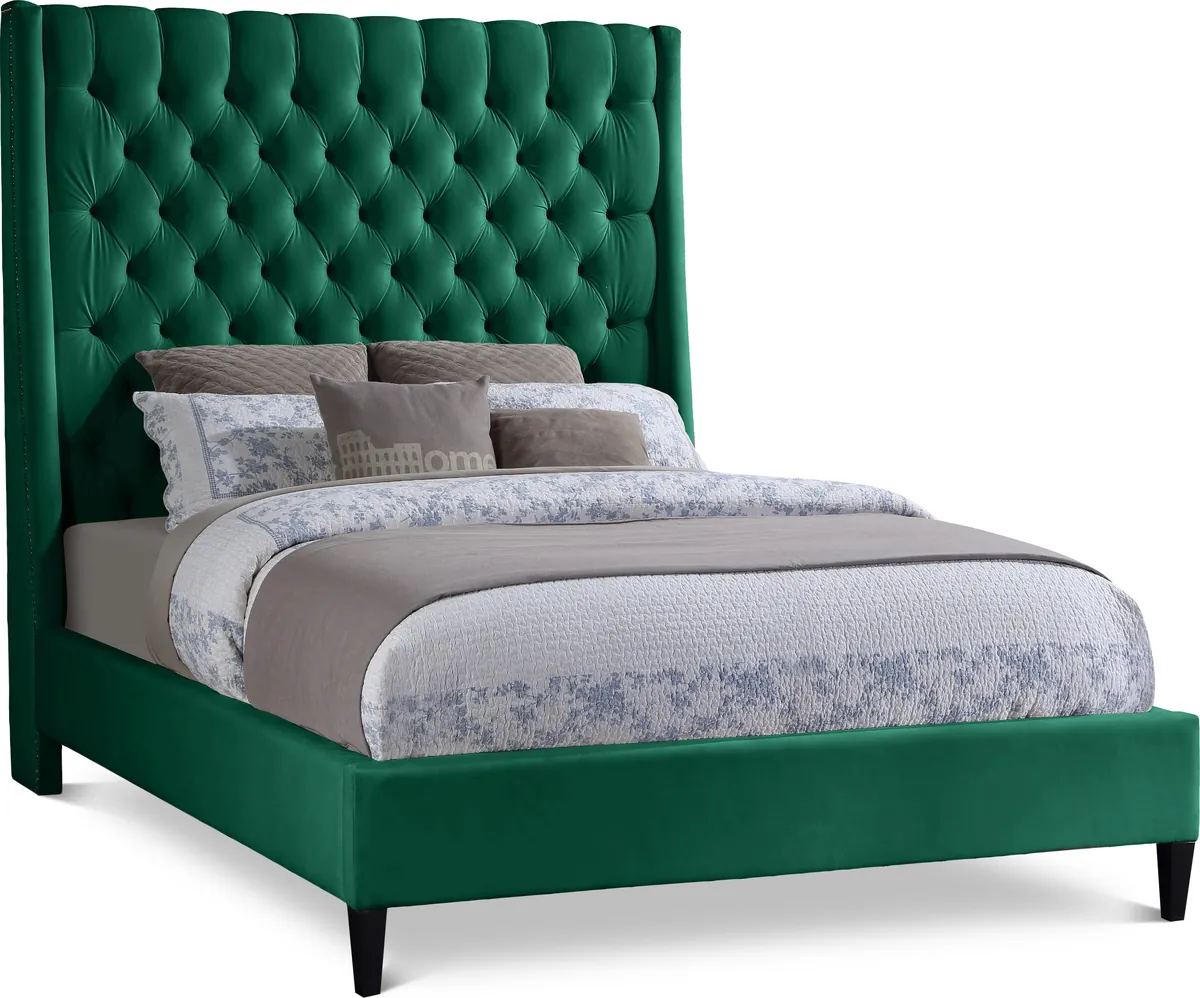 Fritz - King Bed - Green