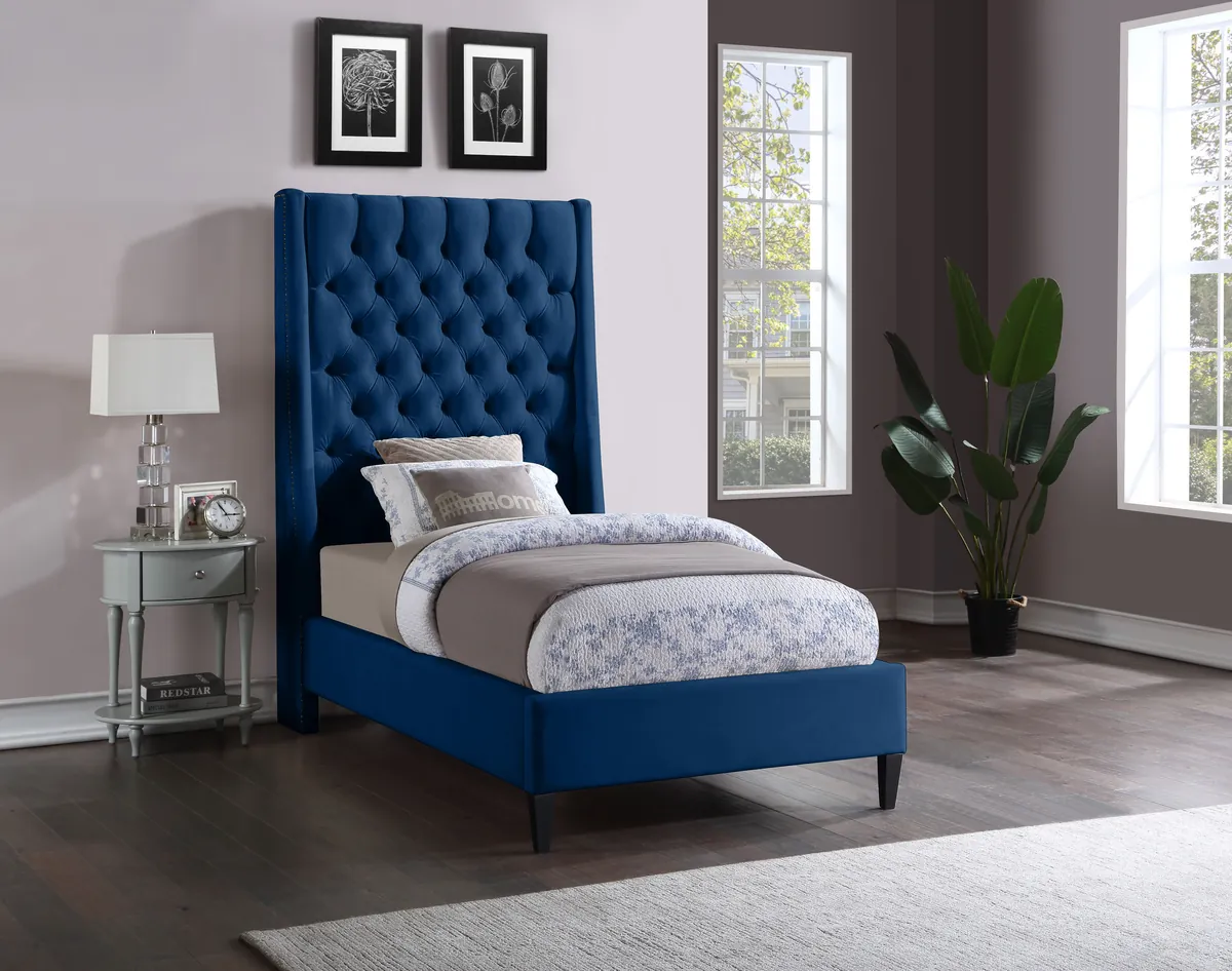 Fritz - Twin Bed - Navy - View 2