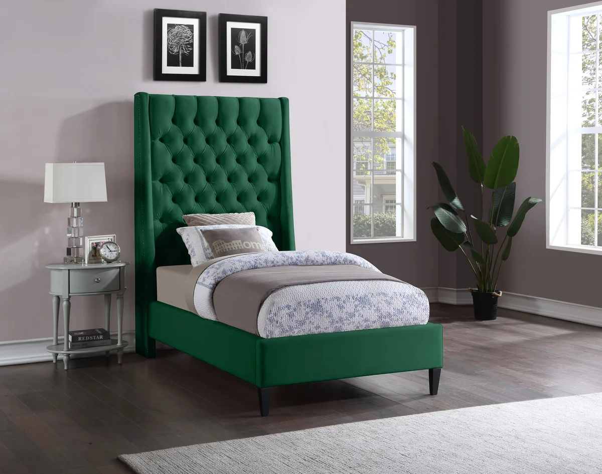 Fritz - Twin Bed - Green - View 2