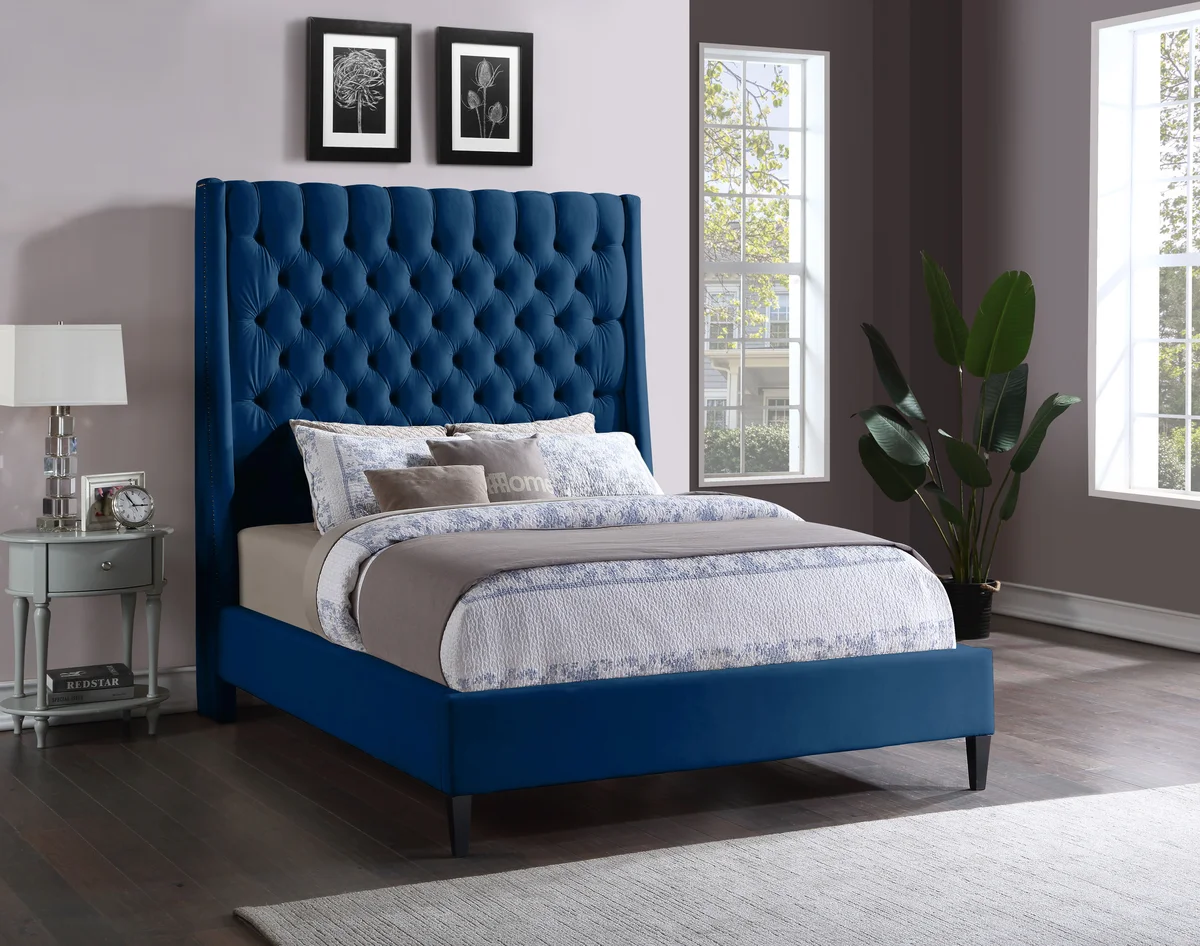 Fritz - King Bed - Navy - View 2